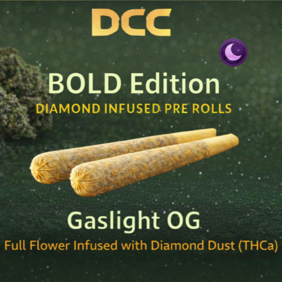 Gaslight OG | Diamond Infused Pre-Roll | 0.5g 2pk | Indica Dom. Hybrid