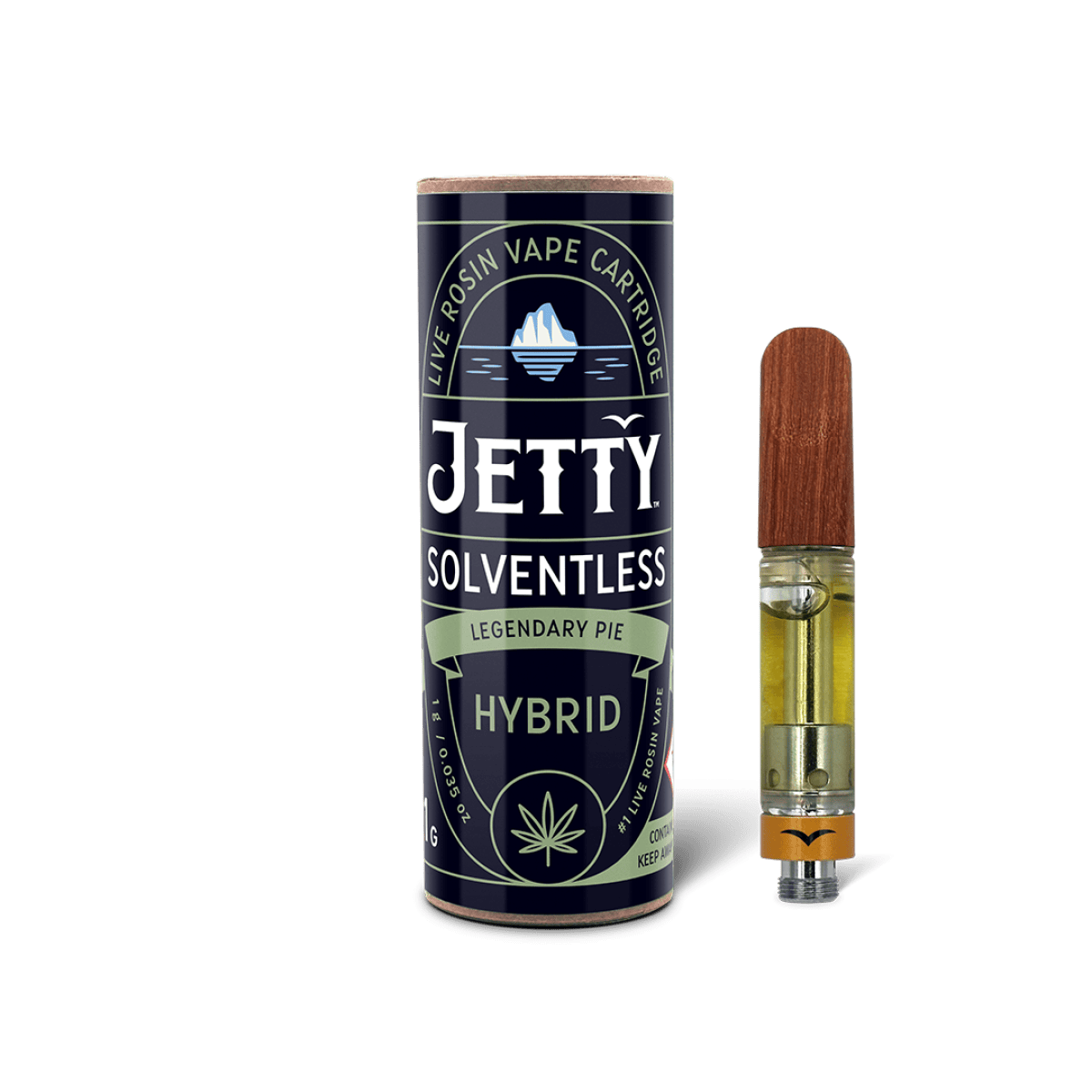 Lost Fruitz Jetty Solventless Rosin Cartridge 1g Hybrid