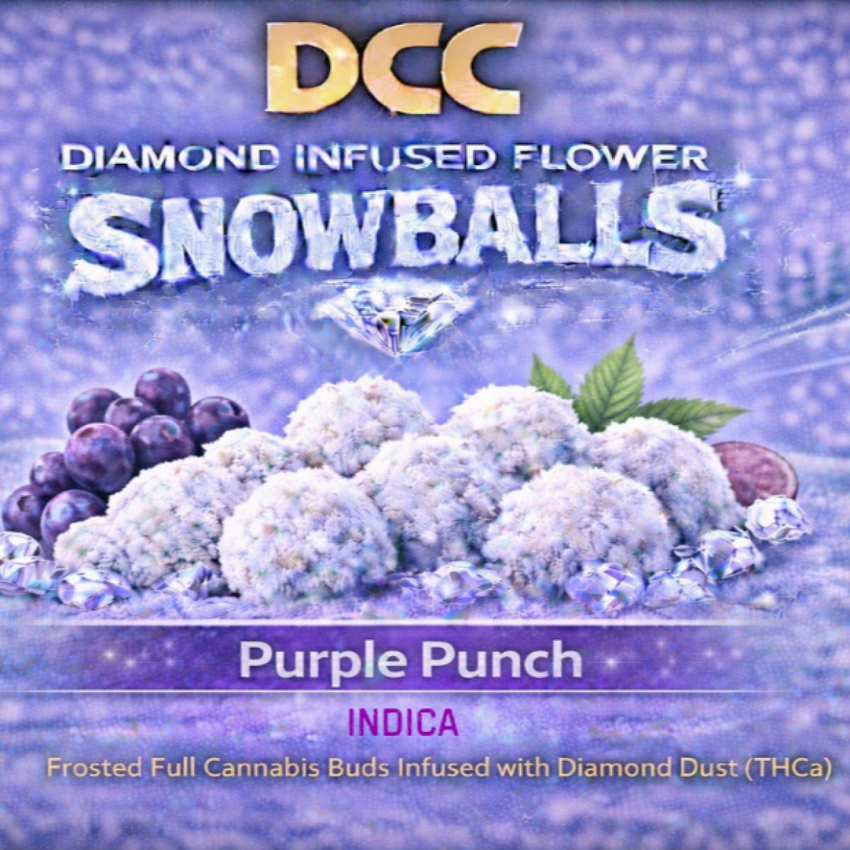 Snowballs | 3.5g | Purple Punch | Indica Dom. Hybrid