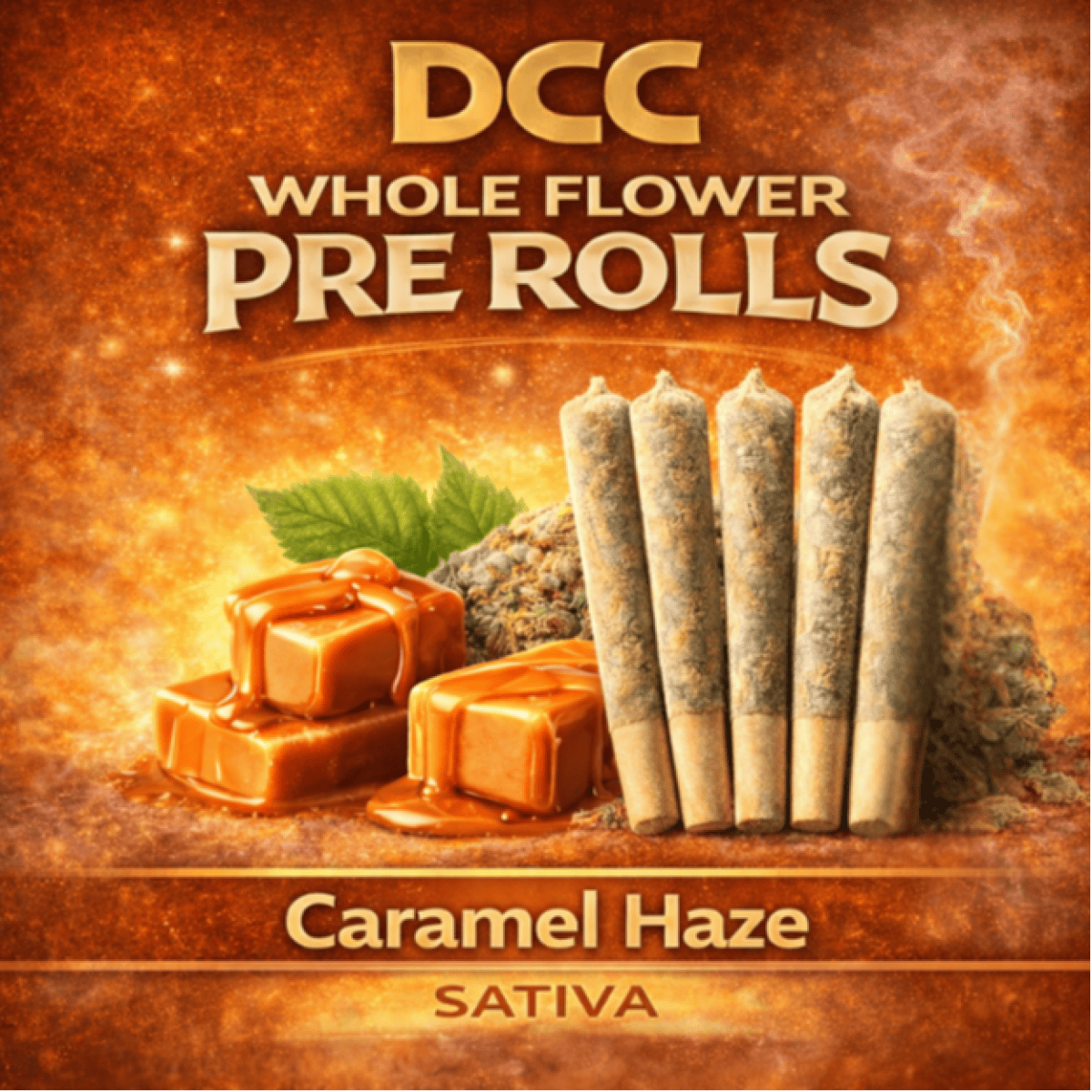Caramel Haze | 1g Pre-Roll 5pk | Sativa