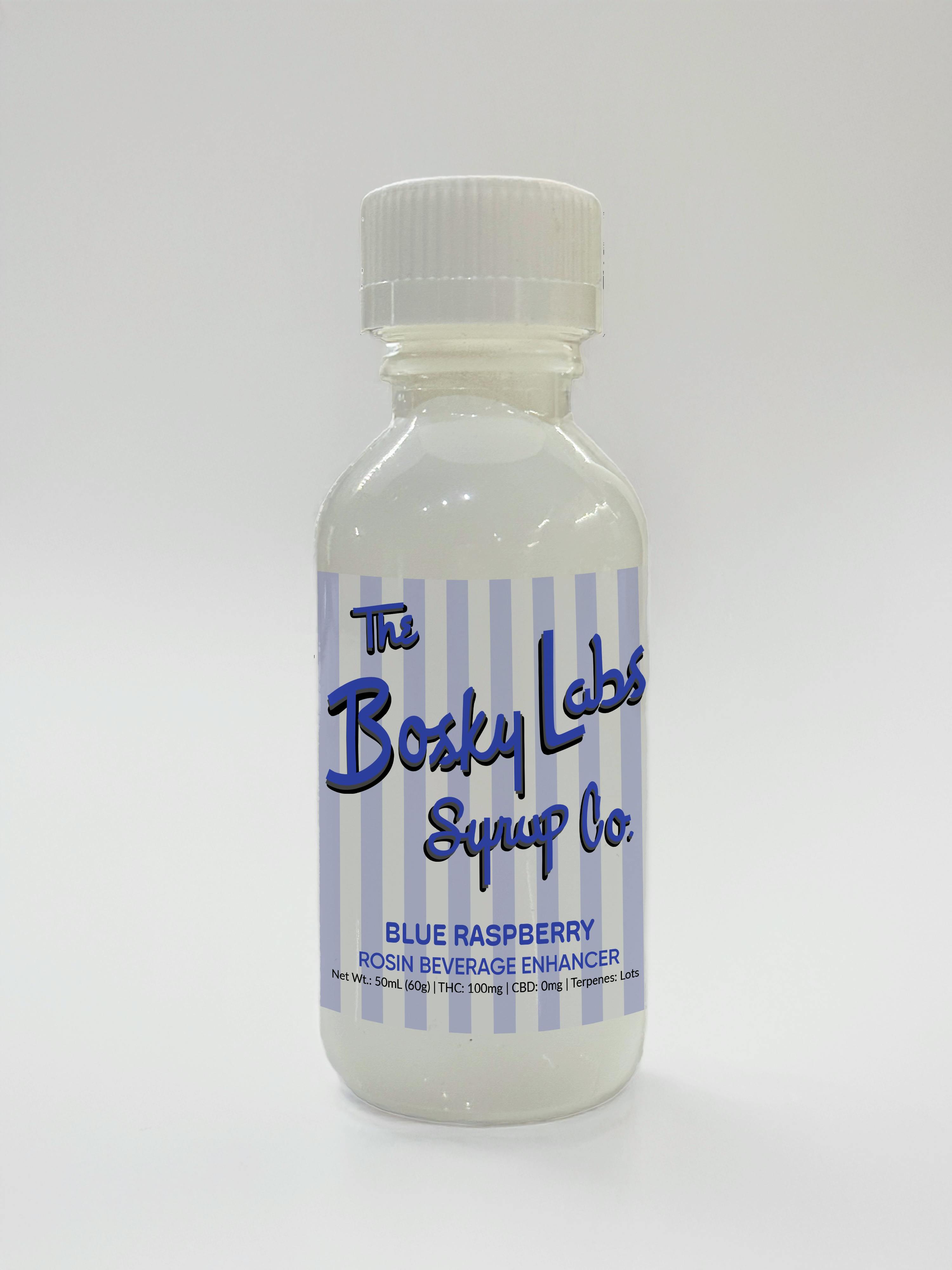Blue Raspberry Rosin Syrup, 100mg