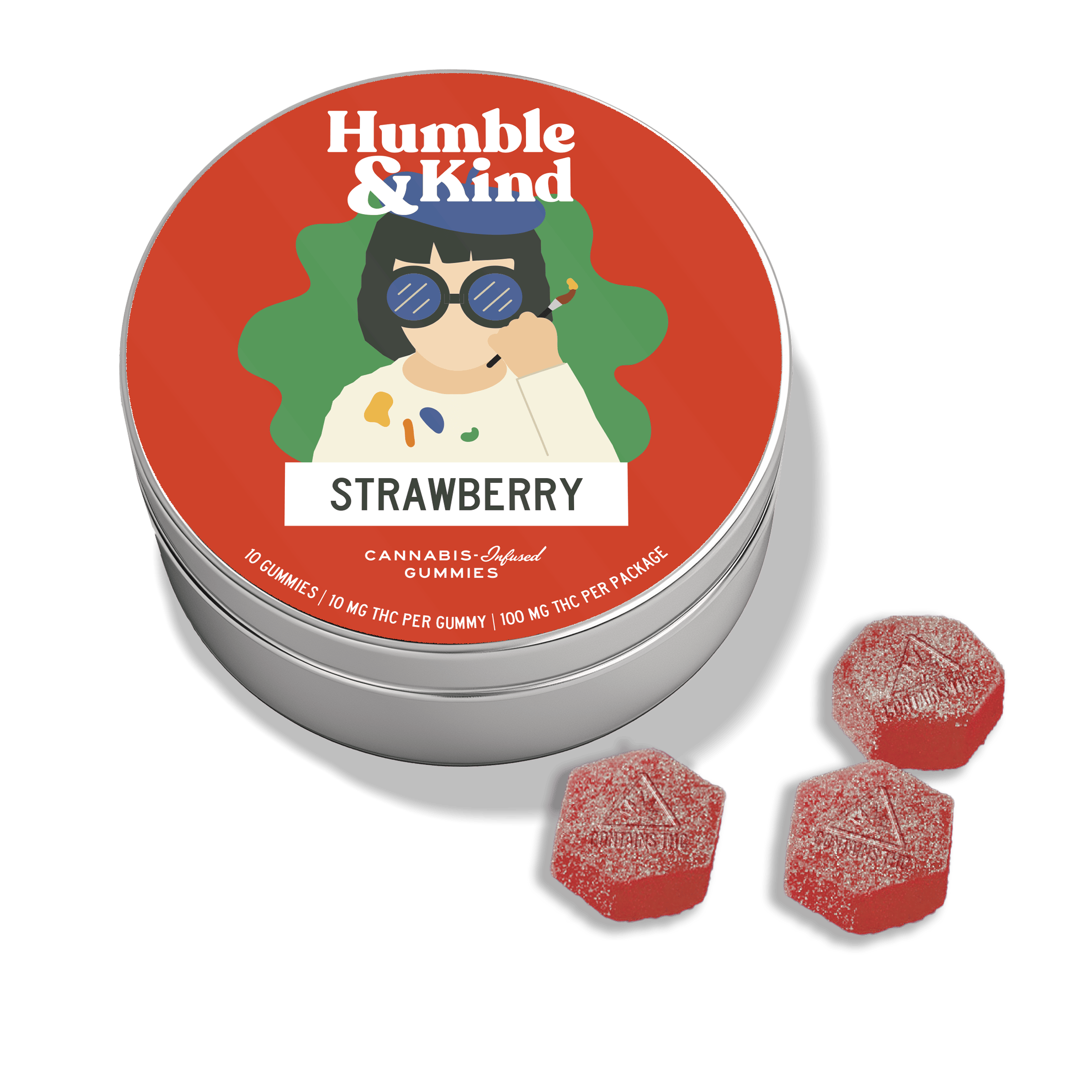 Strawberry Rosin Gummies 10pk - Banana Punch Rosin