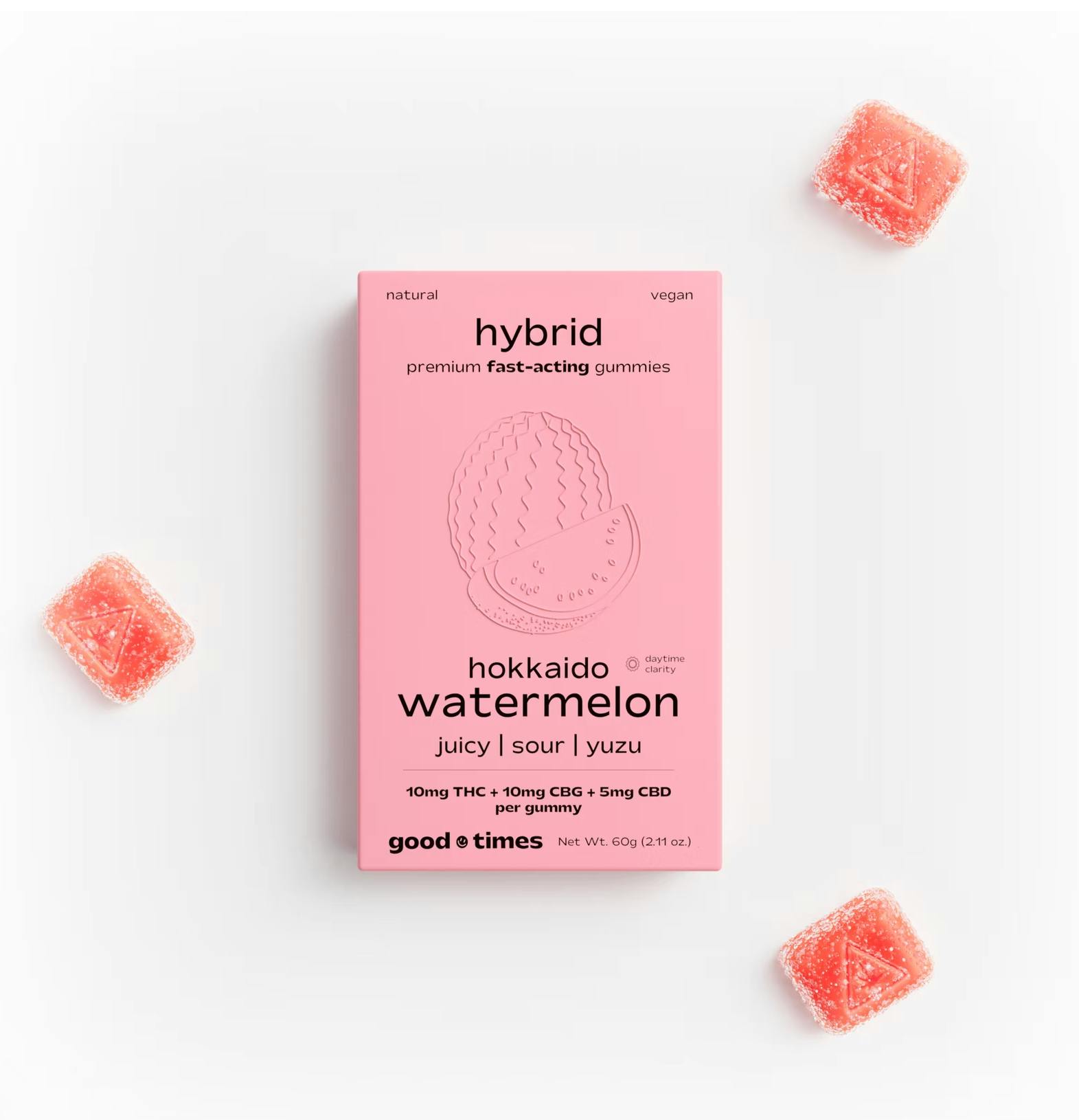 Hokkaido Watermelon | 2:2:1 THC:CBG:CBD | 10pk