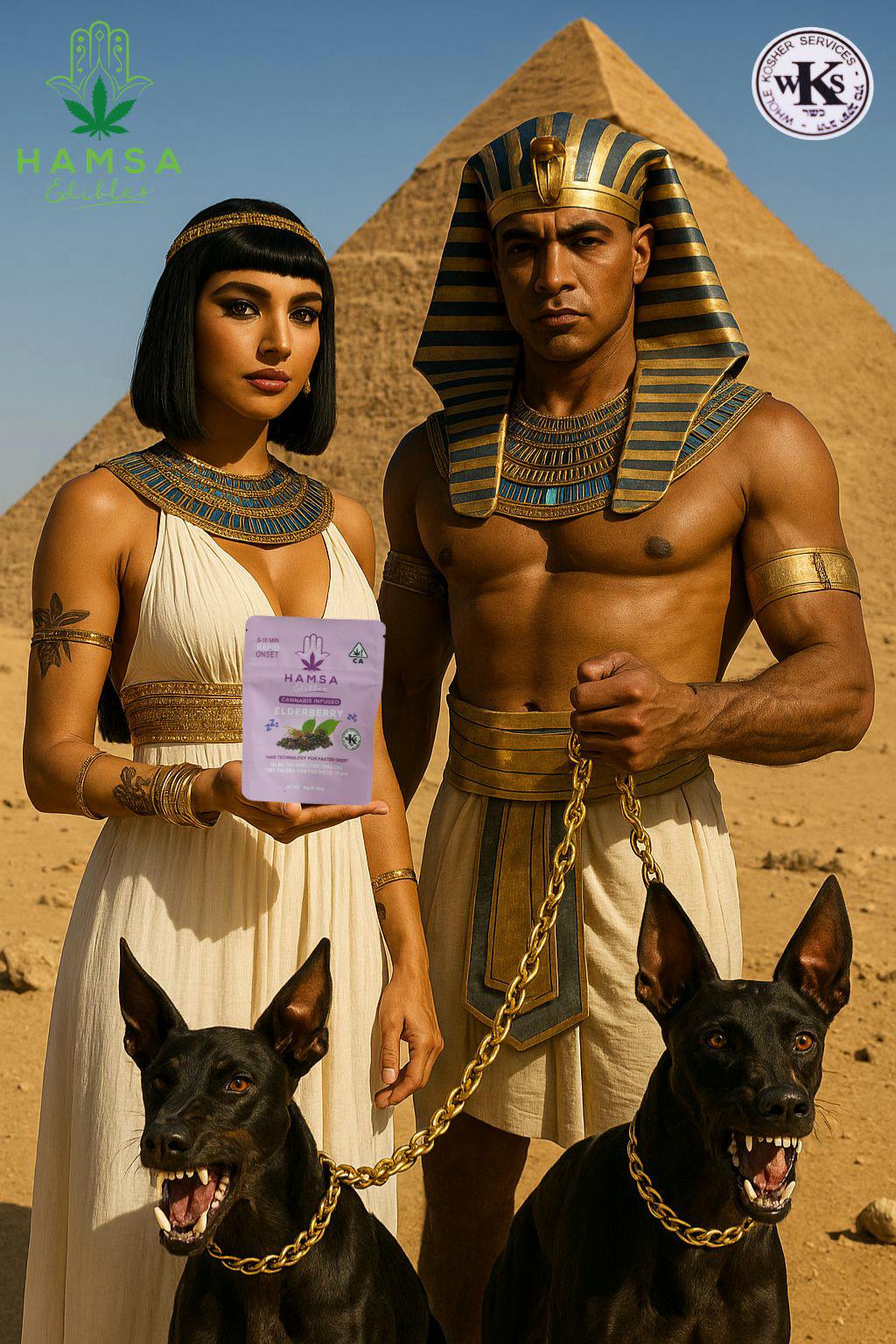 Hamsa - Rapid Onset - Elderberry - 10mg THC: 5mg CBN - Edibles