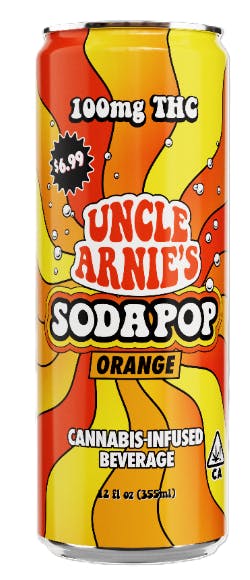 Uncle Arnies — Orange Soda Pop