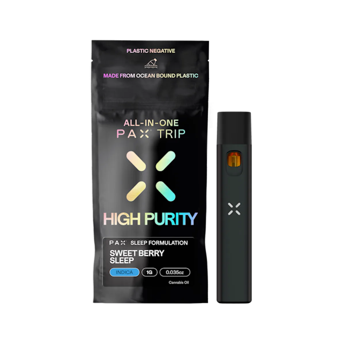 Pax | Vape | 1g AIO | Sweet Berry Sleep 1:1 CBD