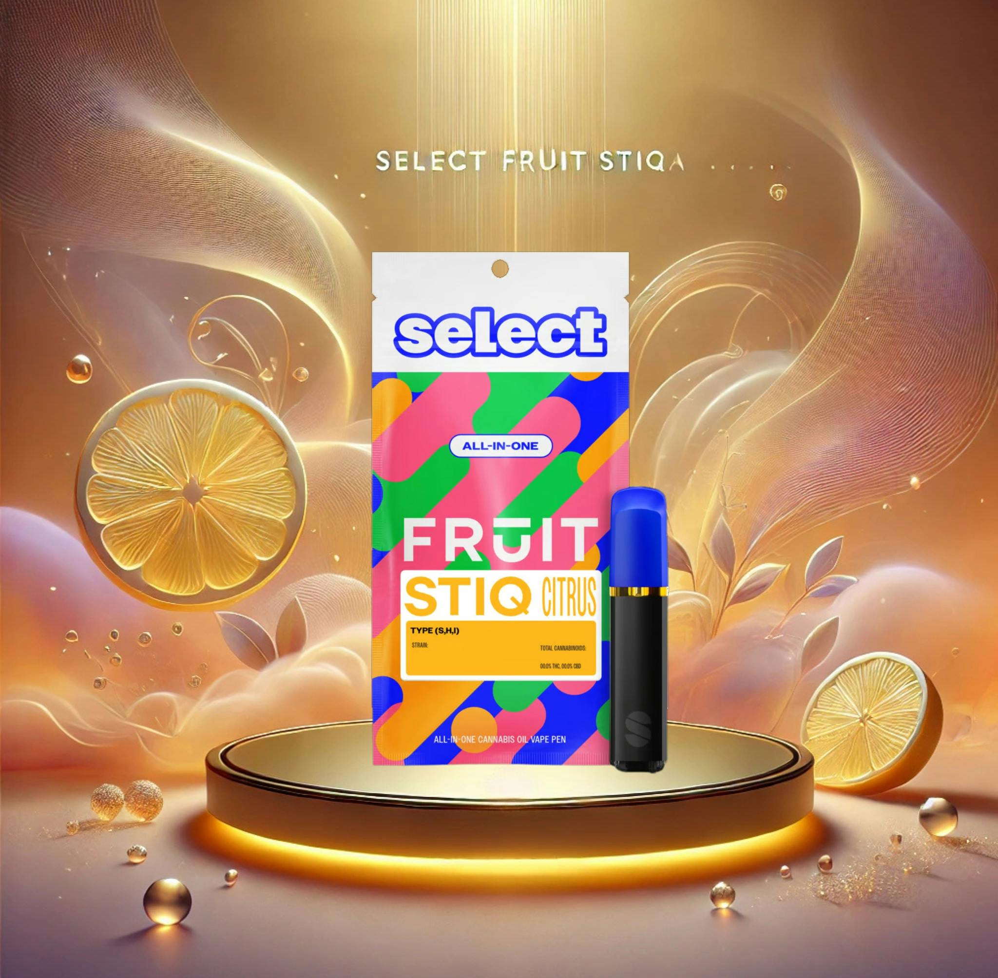 Select Fruit Stiq - 1g - Indica - Lemon Sunset - Vape Carts - 1g |  Vaporizers | Select | Plantopia Dispensary (Rec) | 37 Main Street  Englishtown, NJ 07726https://www.plantopiadispensaries.com