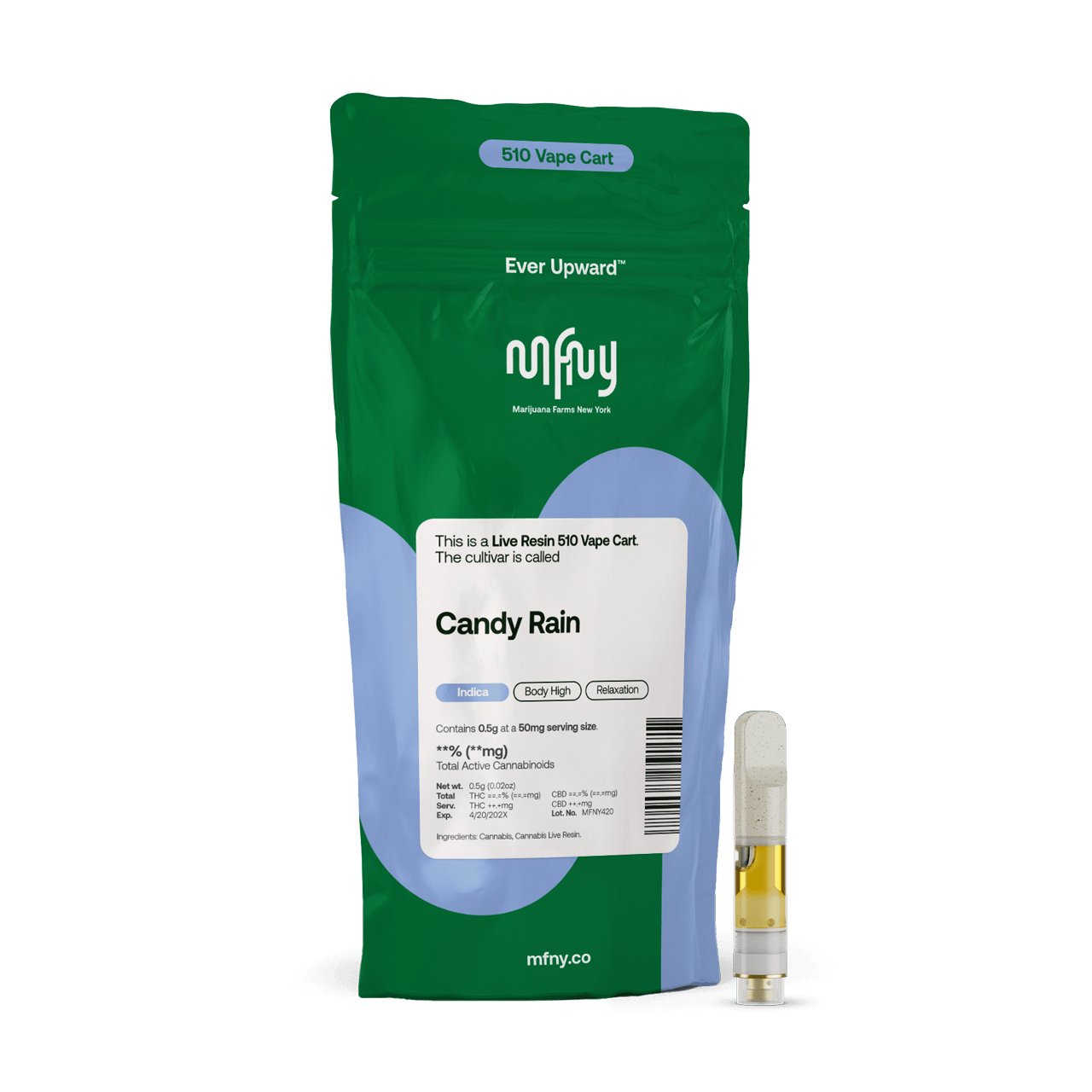 Candy Rain Live Resin Cart