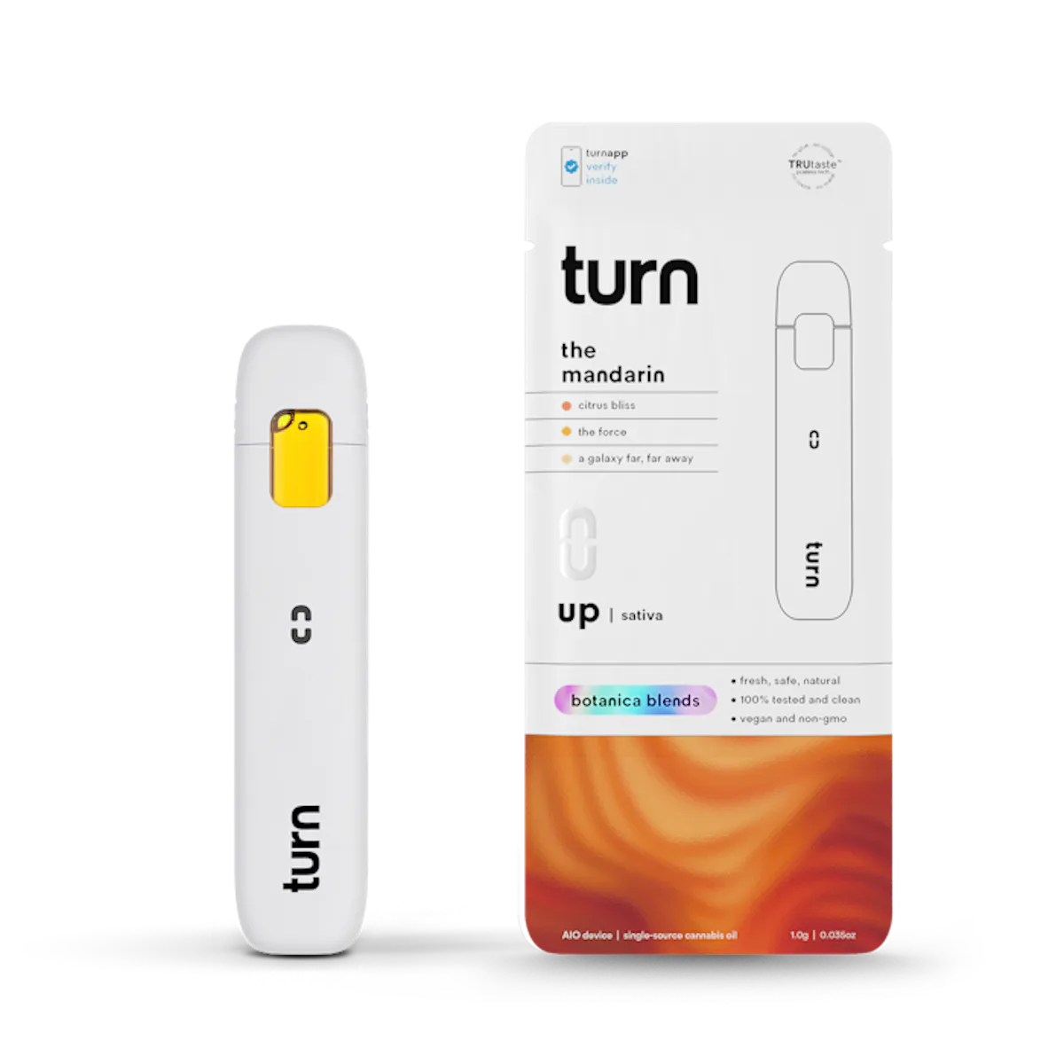 Turn | Vape | 1g AIO | The Mandarin