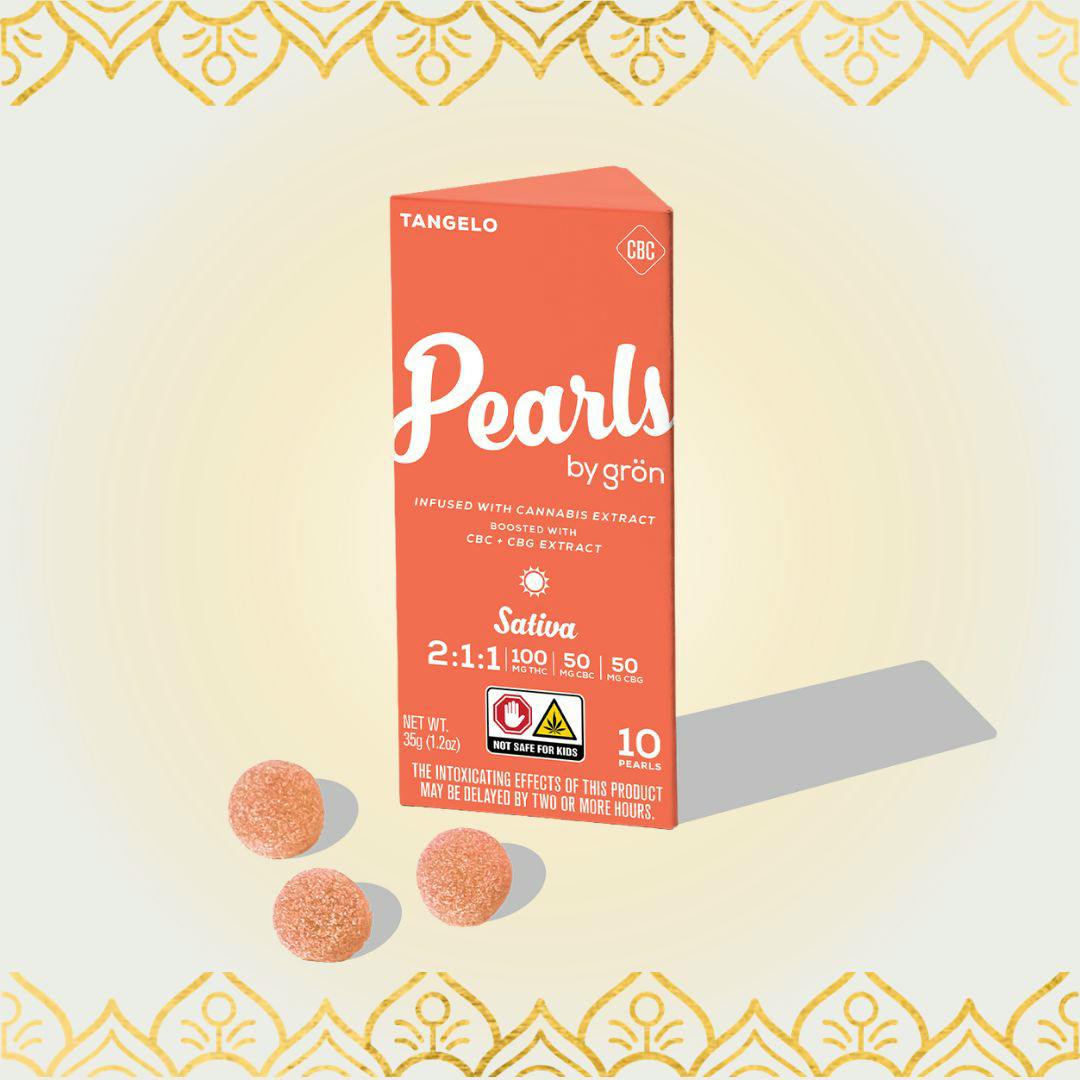 Tangelo Pearls | 2:1:1 THC:CBC:CBG | 10pk
