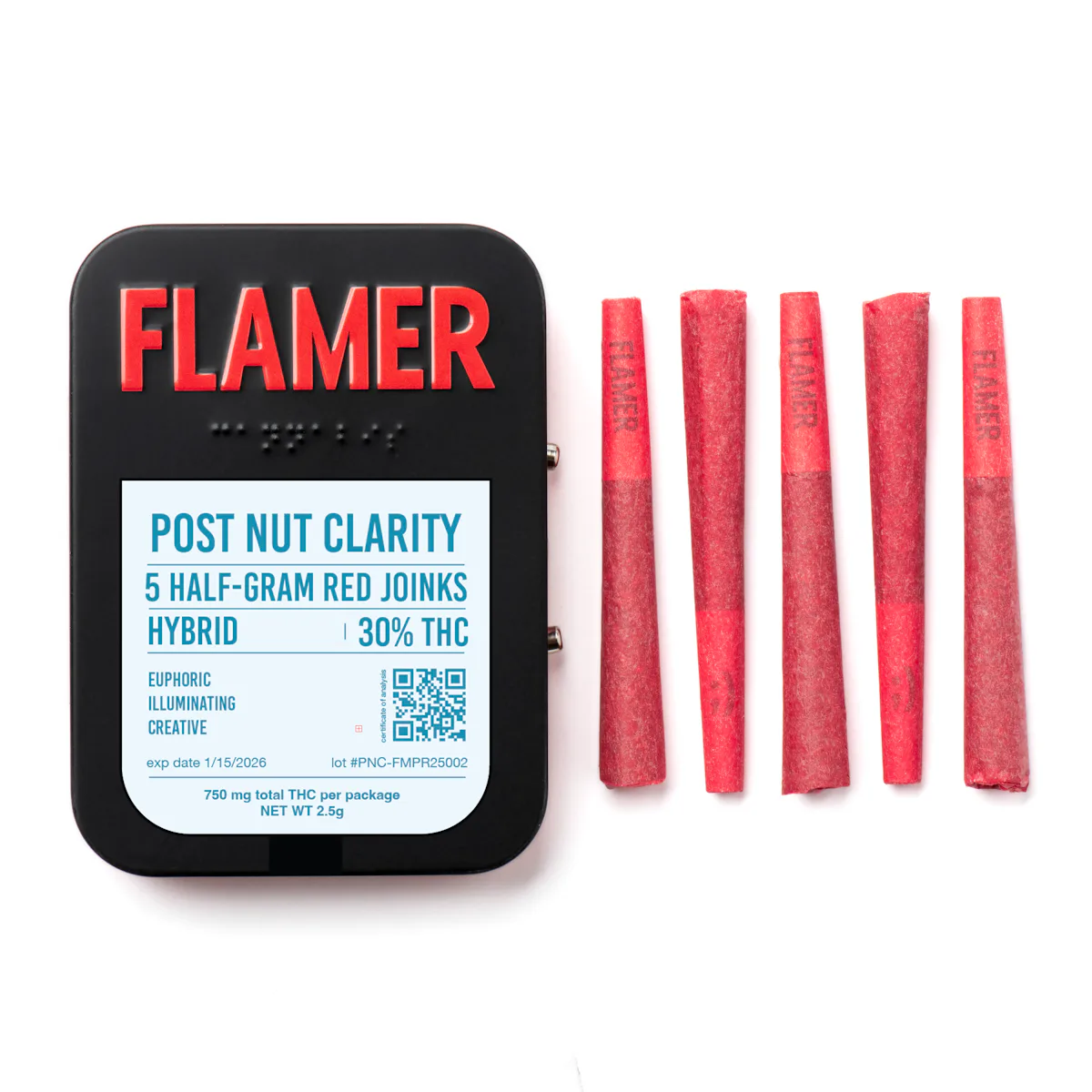 Flamer | Preroll | 5pk | 2.5g | P.N.C