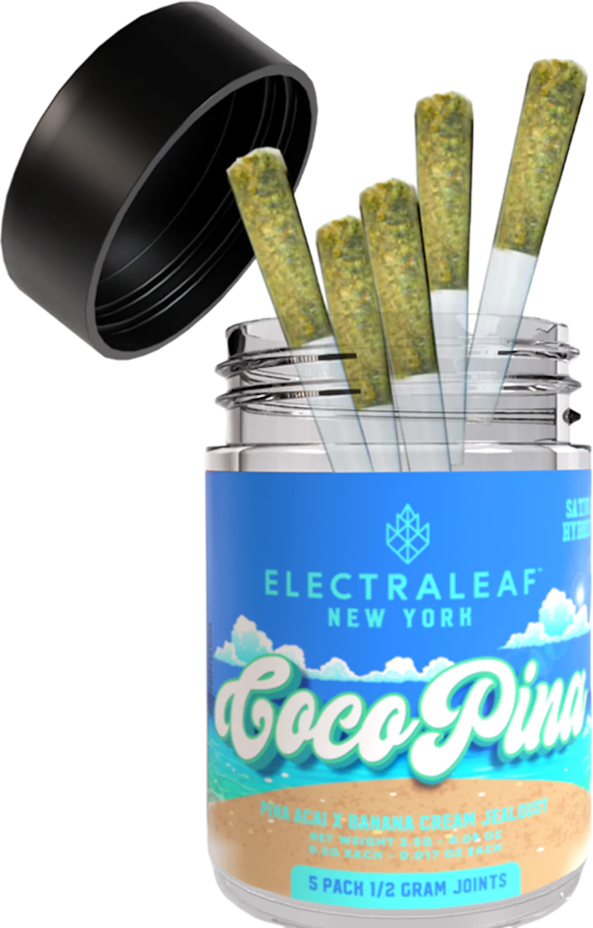 Electraleaf | Preroll | 5pk | 2.5g | Coco Pina