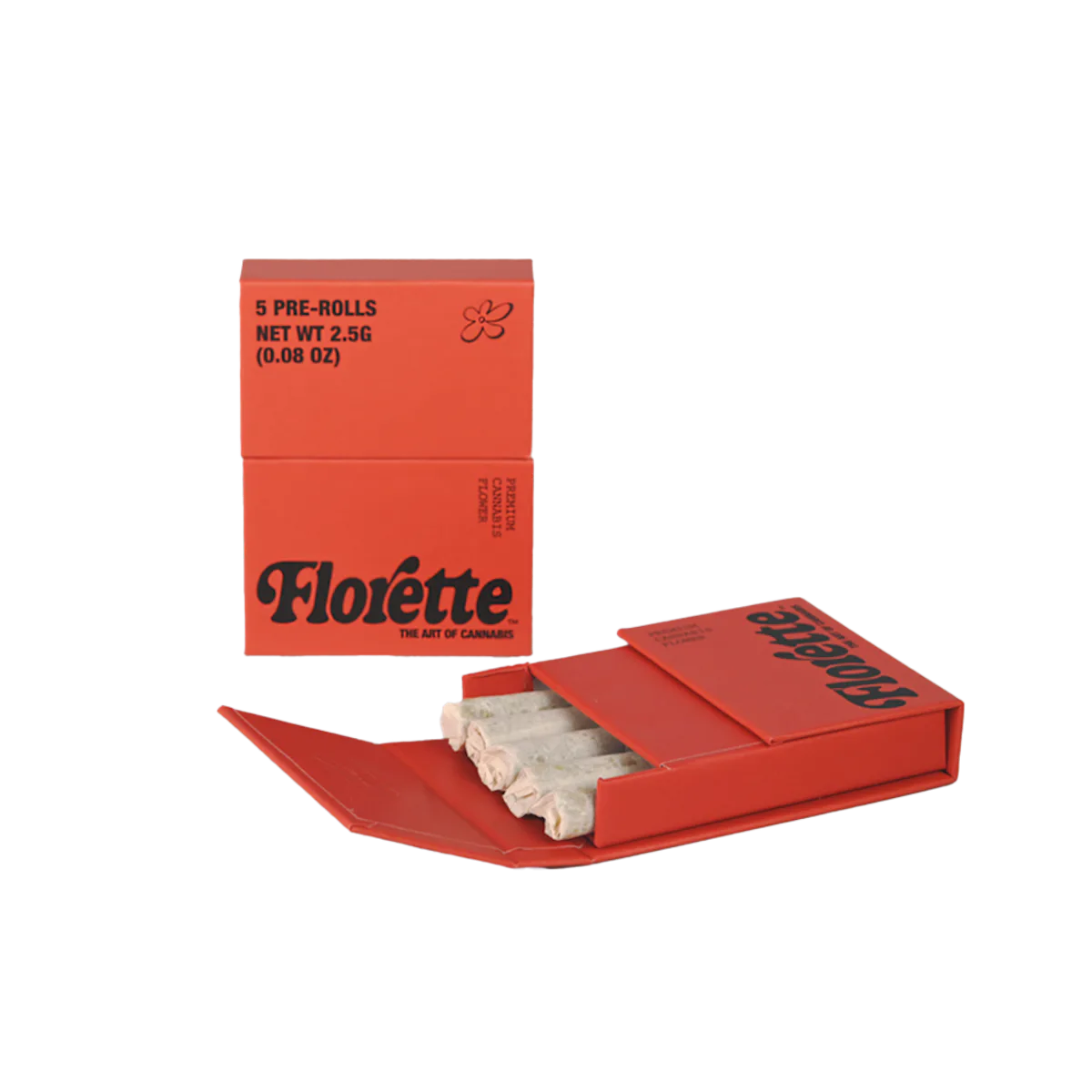 Florette | Preroll | 5pk | 2.5g | Trop Cherry