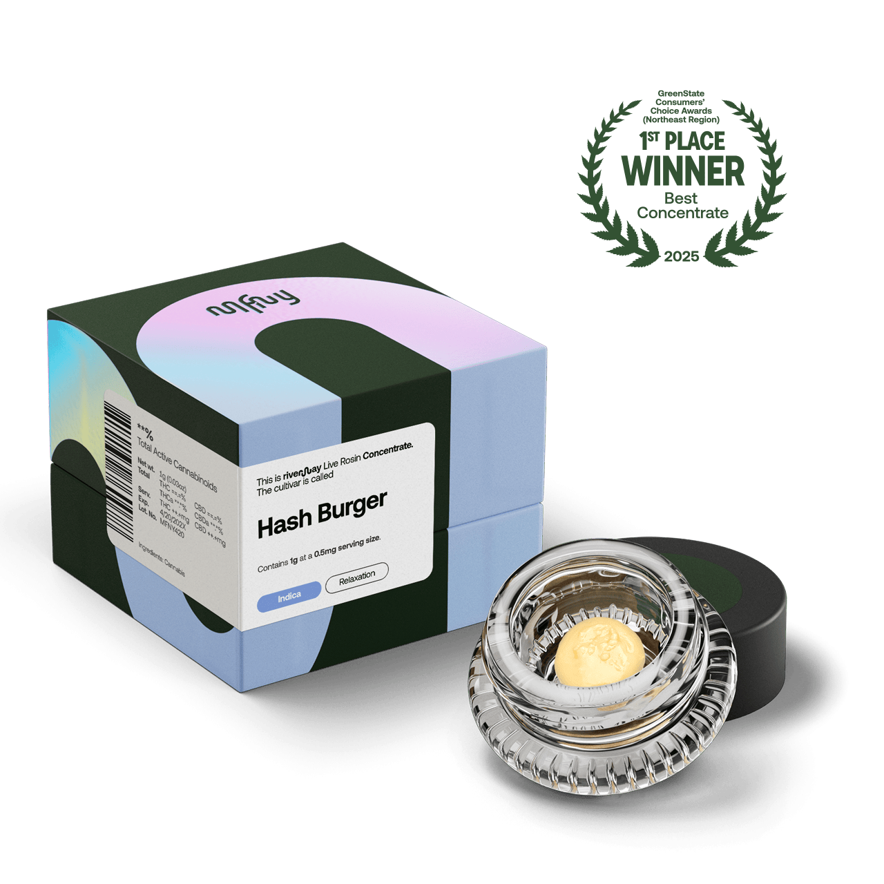 Hash Burger - Live Resin Badder