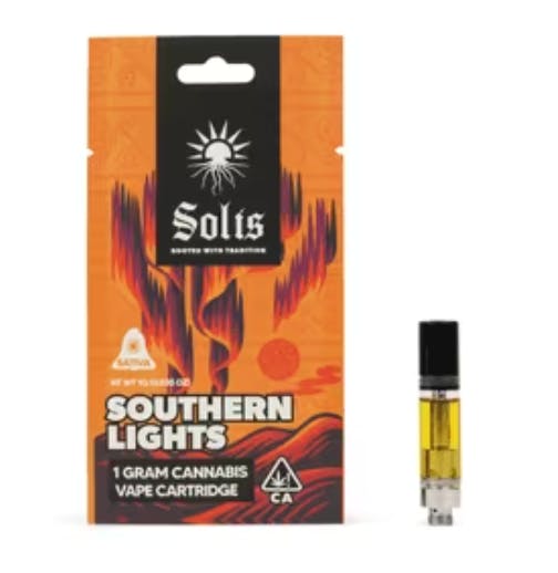 Solis — Solis Cartridge 1g Sativa Southern Lights