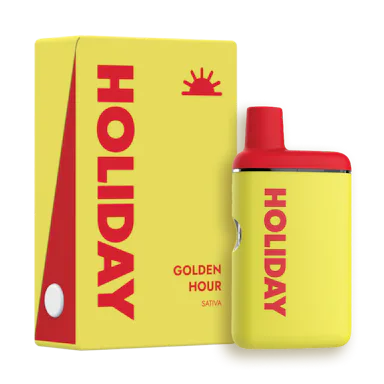 Holiday | Vape | 1g AIO | Golden Hour