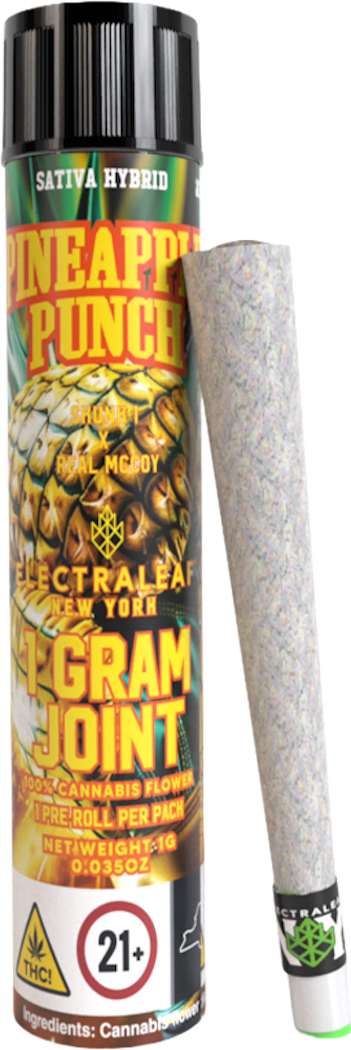 Electraleaf | Preroll | 1g | Pineapple Punch