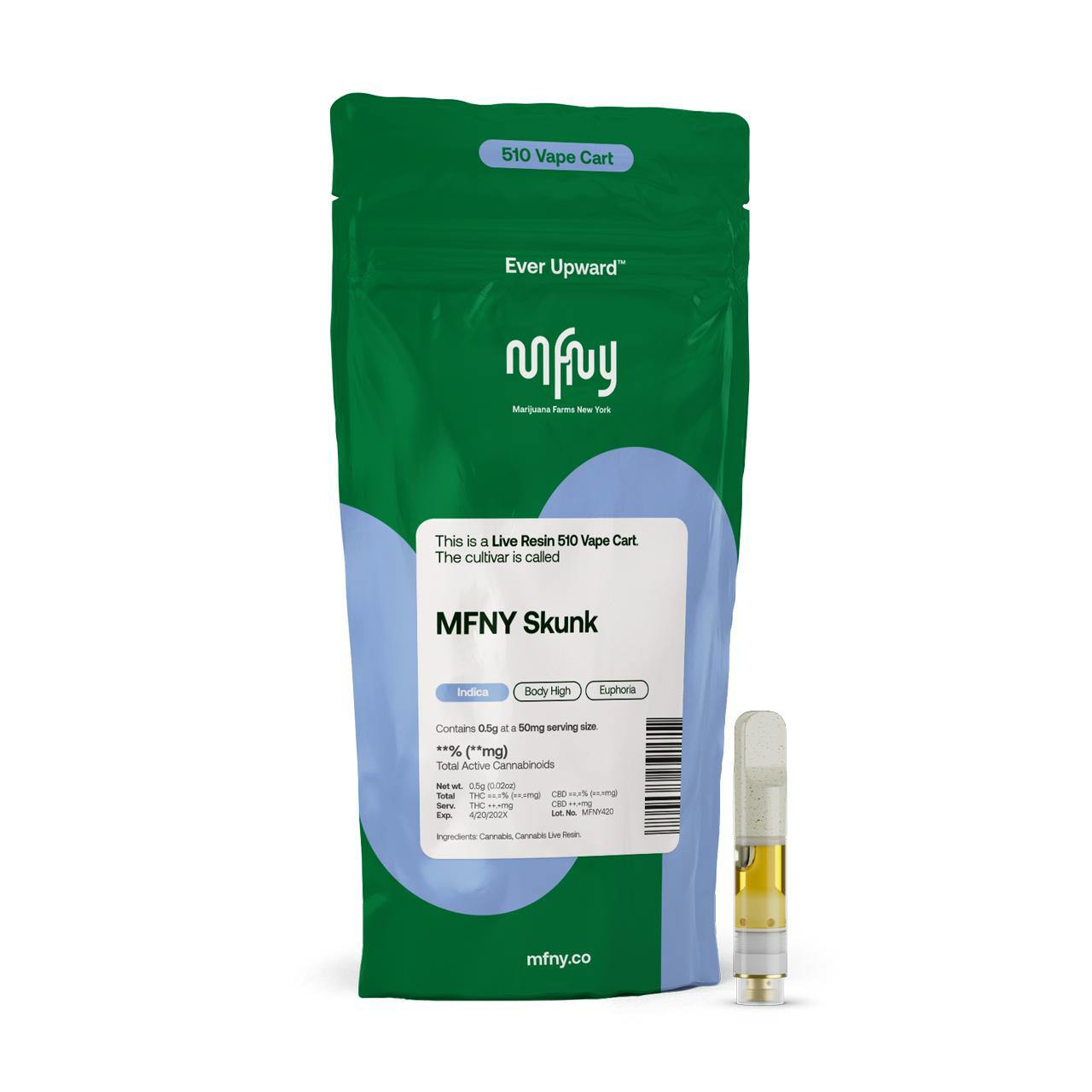 Skunk - Live Resin Cartridge