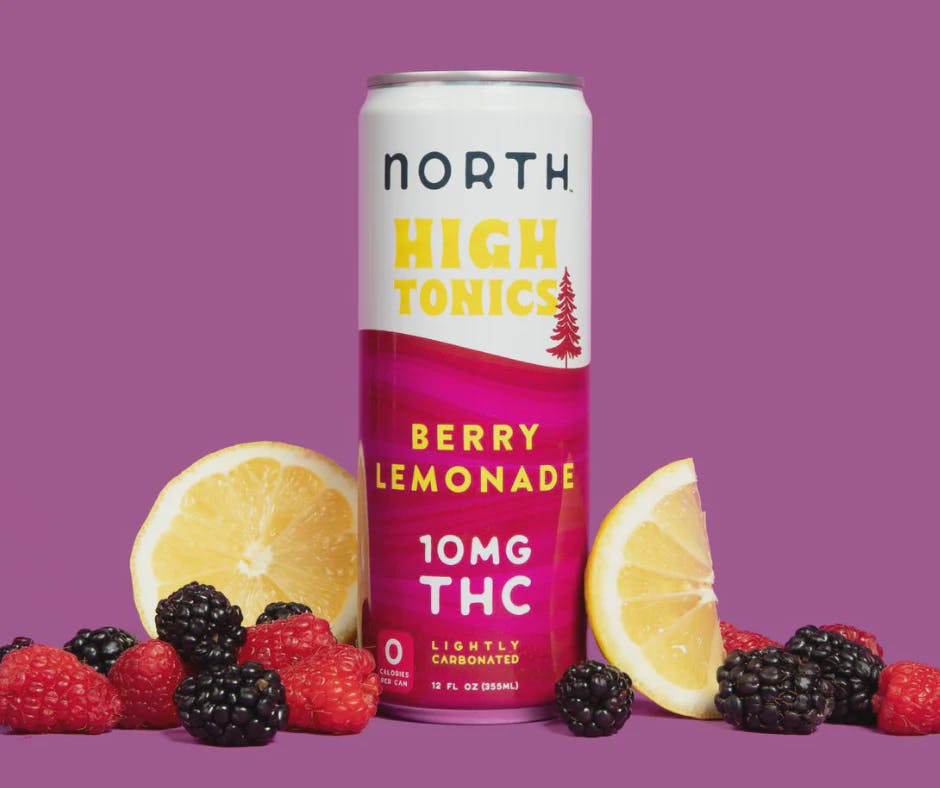 Berry Lemonade | High Tonics | 10MG THC | 12 fl oz (4 pack)