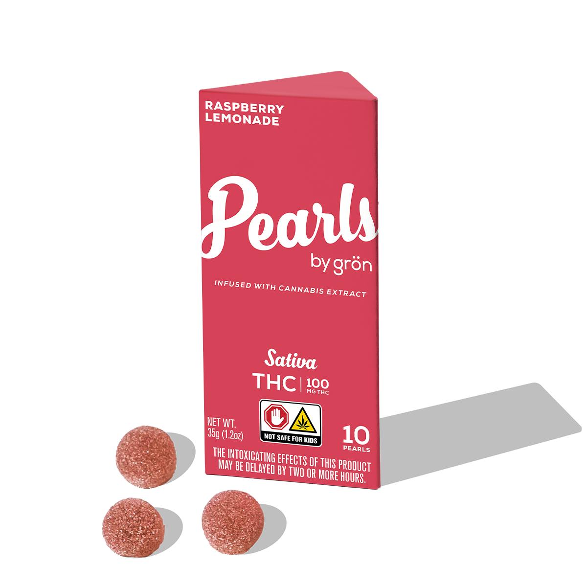 Raspberry Lemonade Pearls, 100mg, 10pk