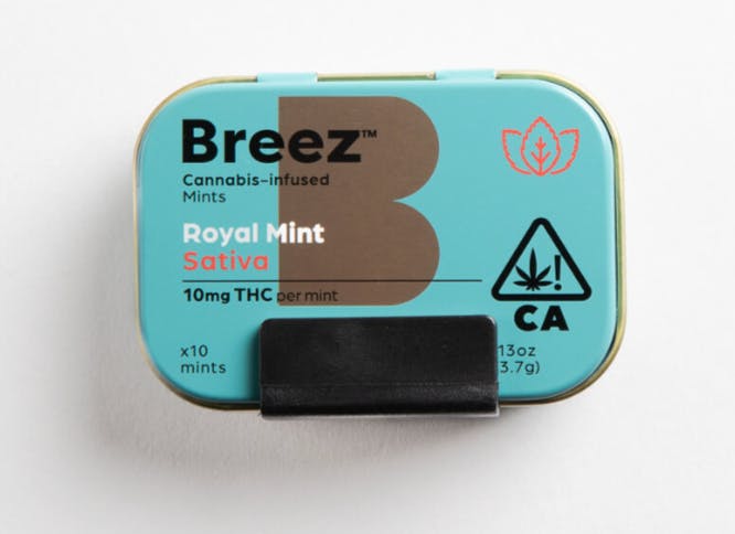 Breez — Sativa Royal Mint - Mints - Edibles - Breez - 100MG