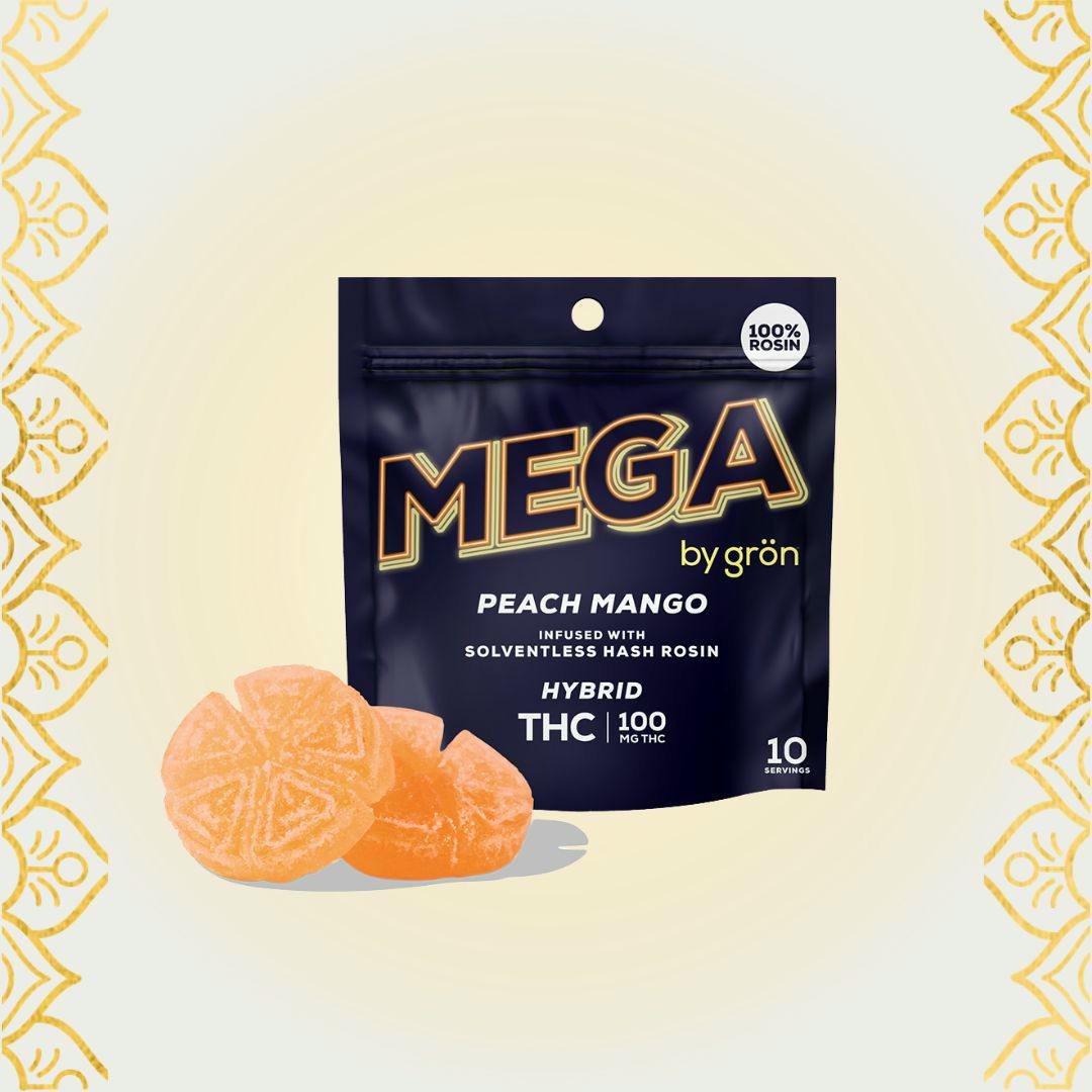 Peach Mango MEGA Pearls | Rosin | 100mg | 2pk