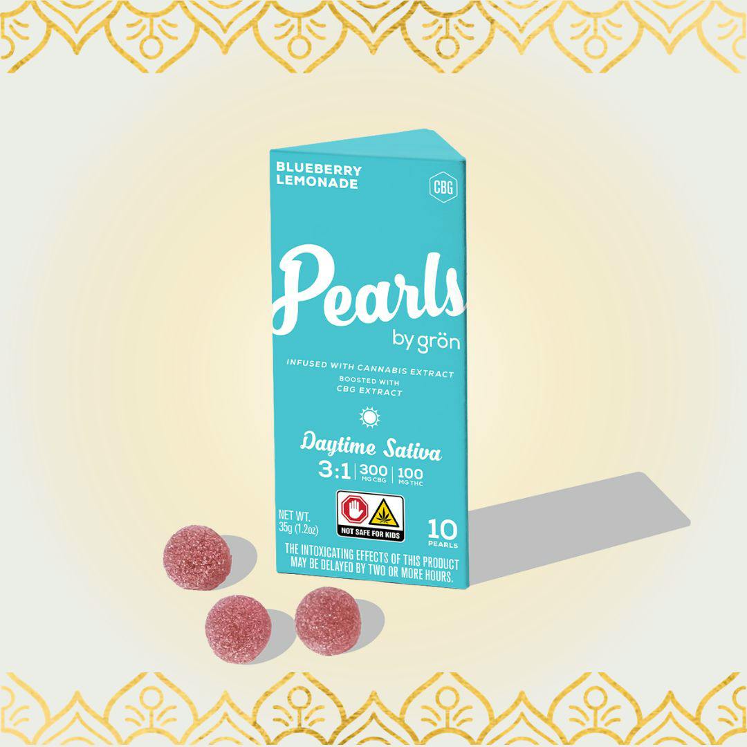Blueberry Lemonade Pearls | 3:1 CBG:THC | 10pk