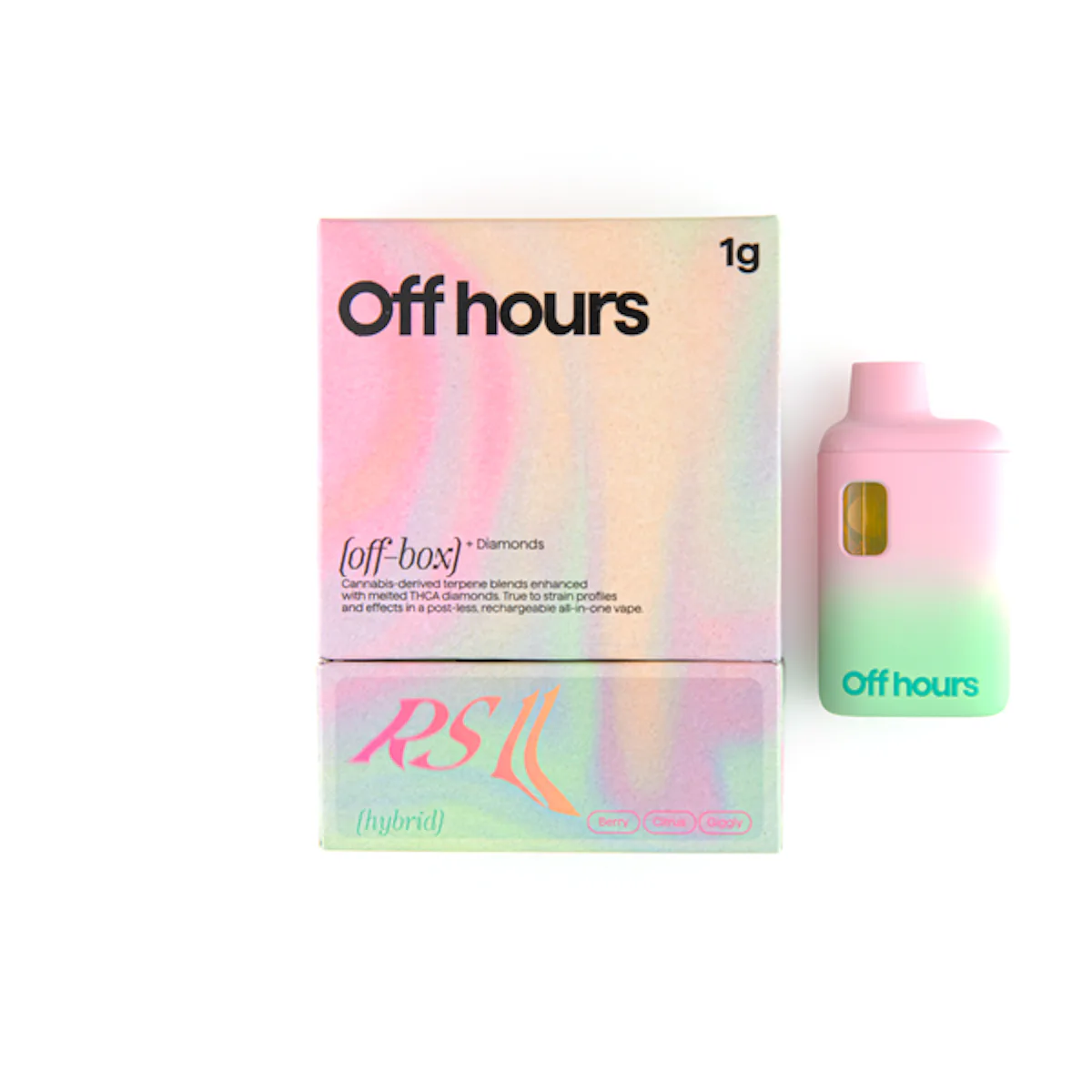Off Hours | Vape | 1g AIO | Liquid Diamonds RS11