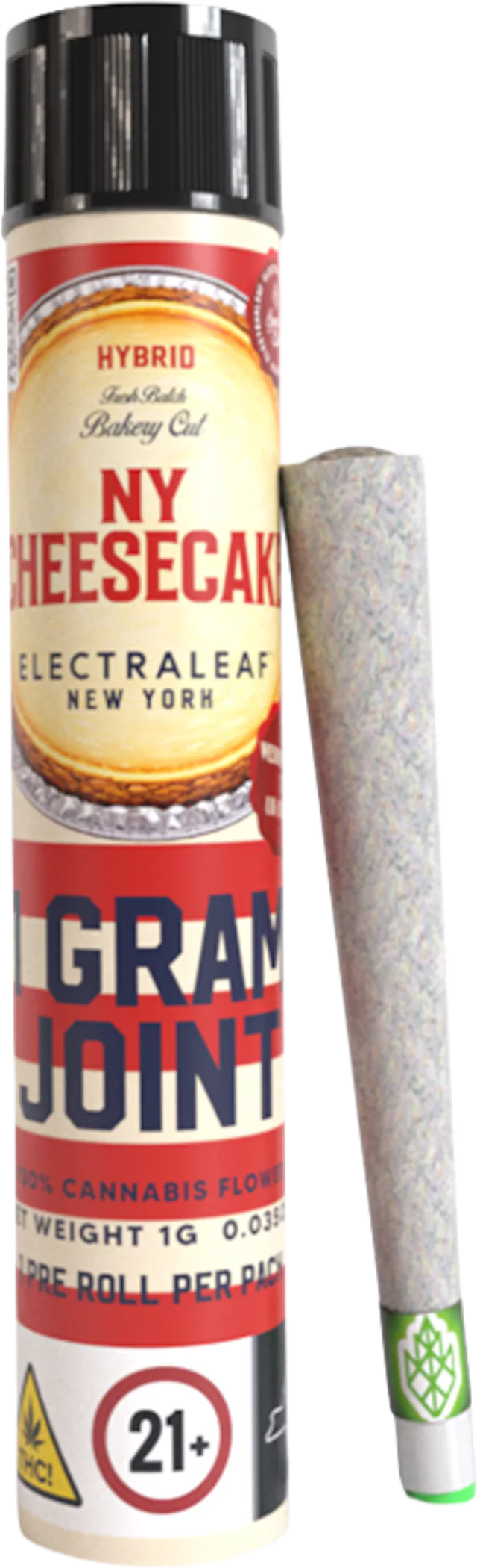 Electraleaf | Preroll | 1g | NY Cheesecake