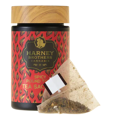 Harney Brothers | Beverage | 5pk | 50mg | Spicy Pound Town Tea