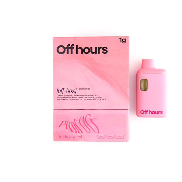 Off Hours | Vape | 1g AIO | Liquid Diamonds Pink OG