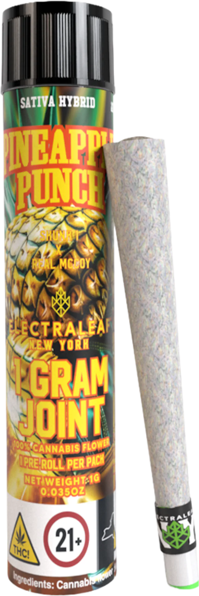 Electraleaf | Preroll | 1g | Pineapple Punch