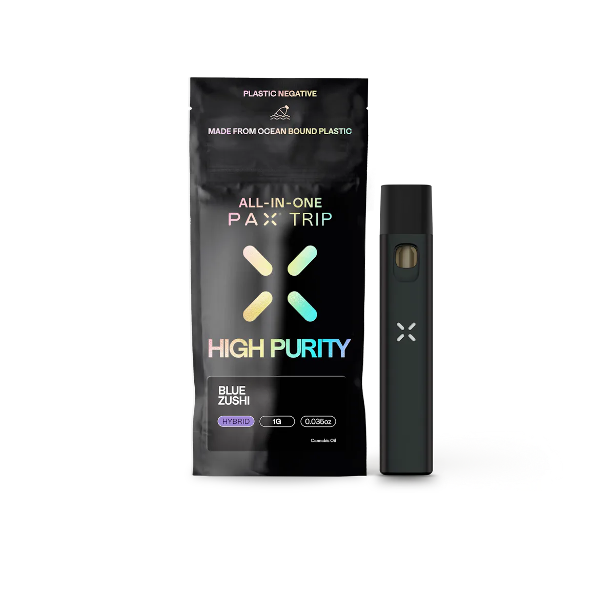 Pax | Vape | 1g AIO | High Purity Blue Zushi