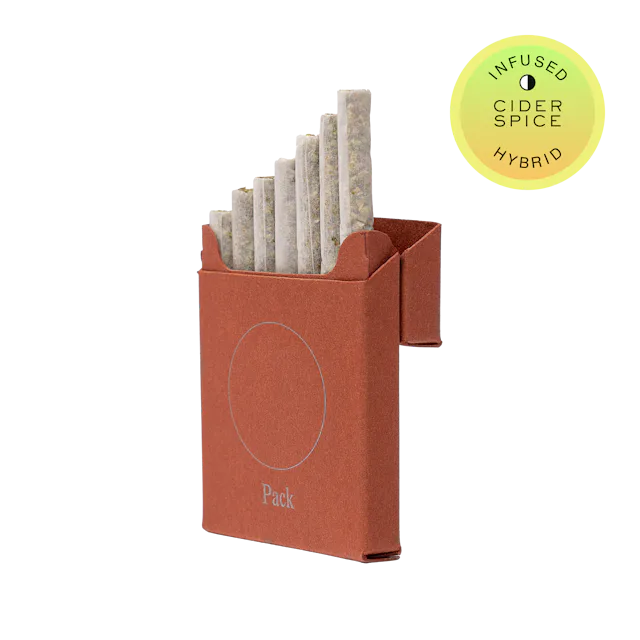 Hudson Cannabis | Preroll | 7pk | 3.5g | Bubble Hash Infused Cider Spice