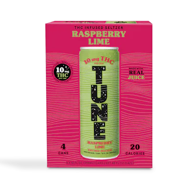 Tune | Beverage | 4pk | Raspberry Lime