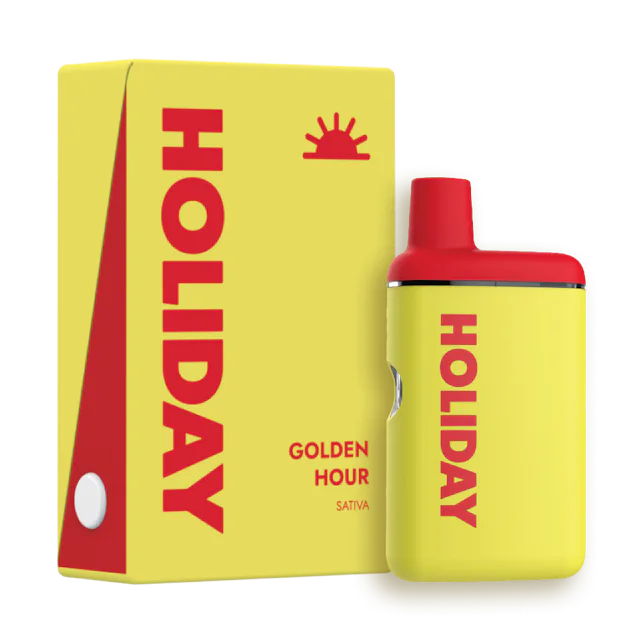 Holiday | Vape | 1g AIO | Golden Hour