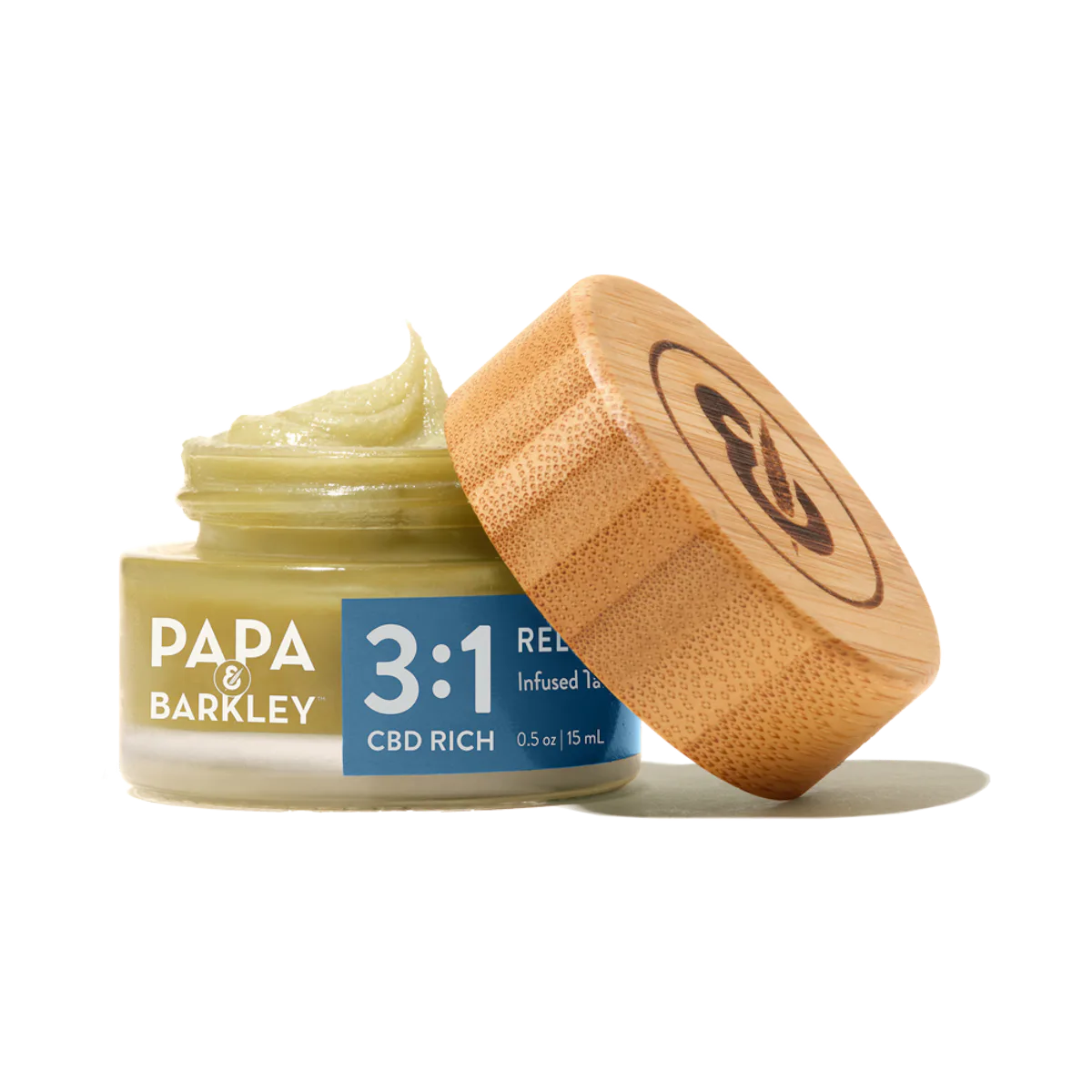 Papa & Barkley | Solventless Topical | 15ml | CBD Rich | 135mg CBD : 45mg THC