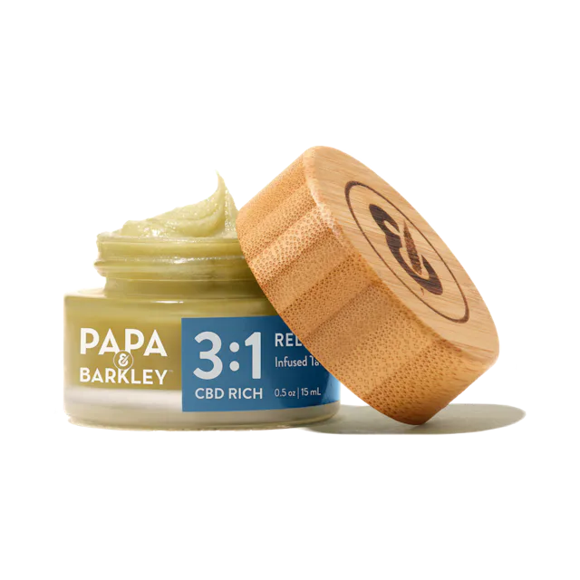 Papa & Barkley | Solventless Topical | 15ml | CBD Rich | 135mg CBD : 45mg THC