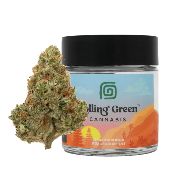 Rolling Green | Flower | Standard Jar | 3.5g | Big Detroit Energy