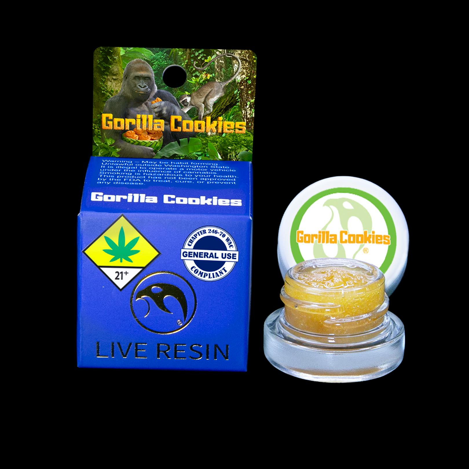 OH – DOH Gorilla Cookies / Live Resin Wax