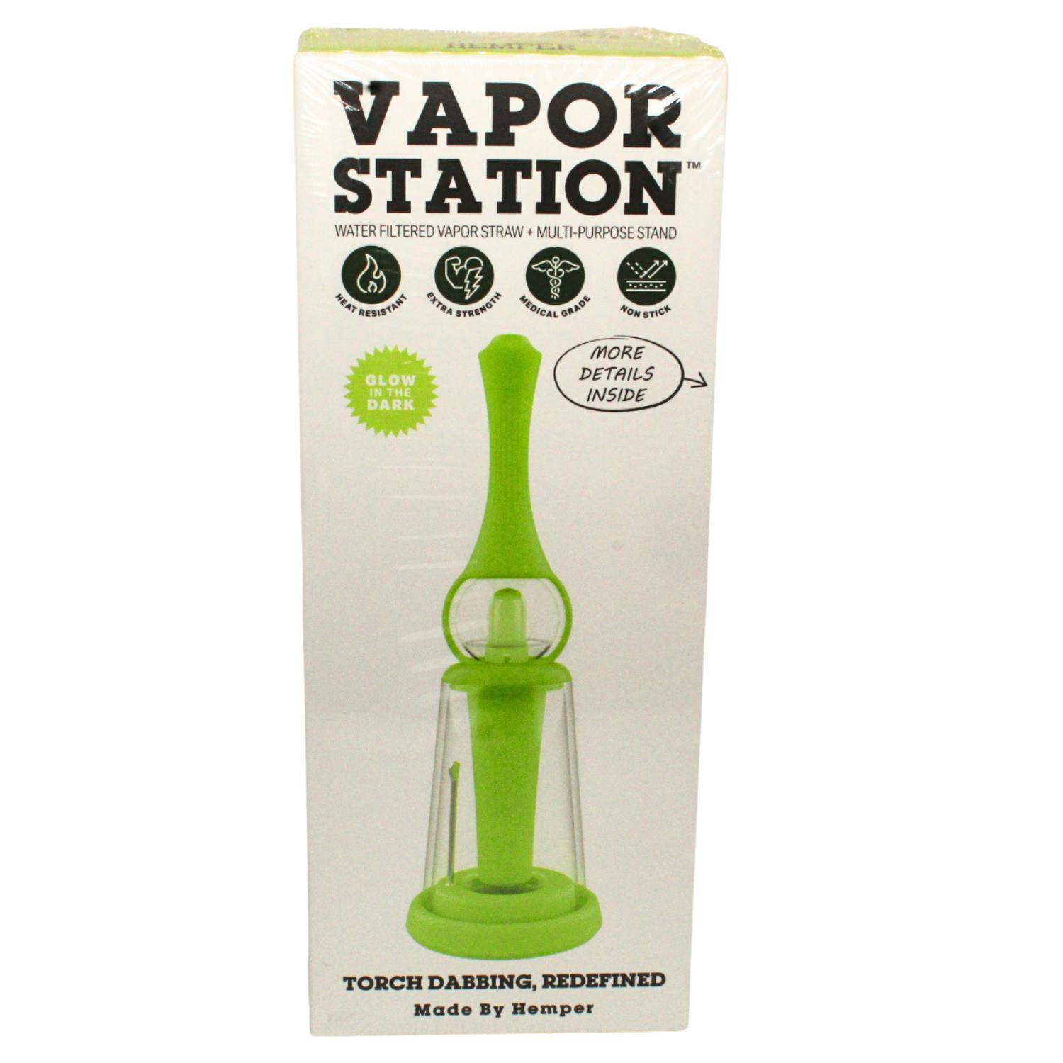 Vapor Station Glow In The Dark Greenhemper Green