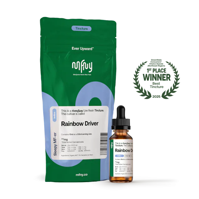 MFNY | Tincture | Live Resin Rainbow Driver