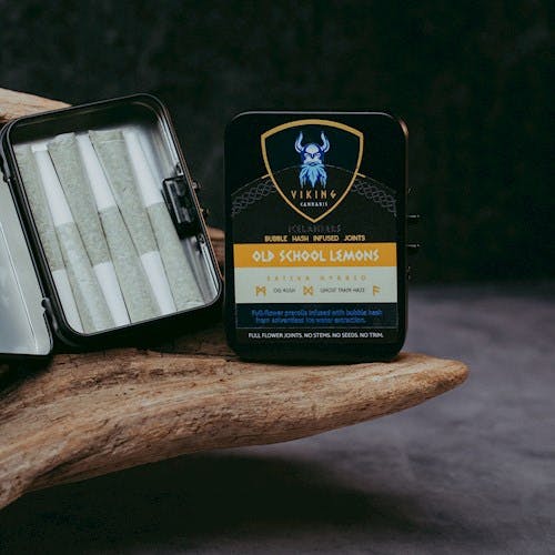 FRF – Old School Lemons / 6×0.5g Bubble Hash Joints