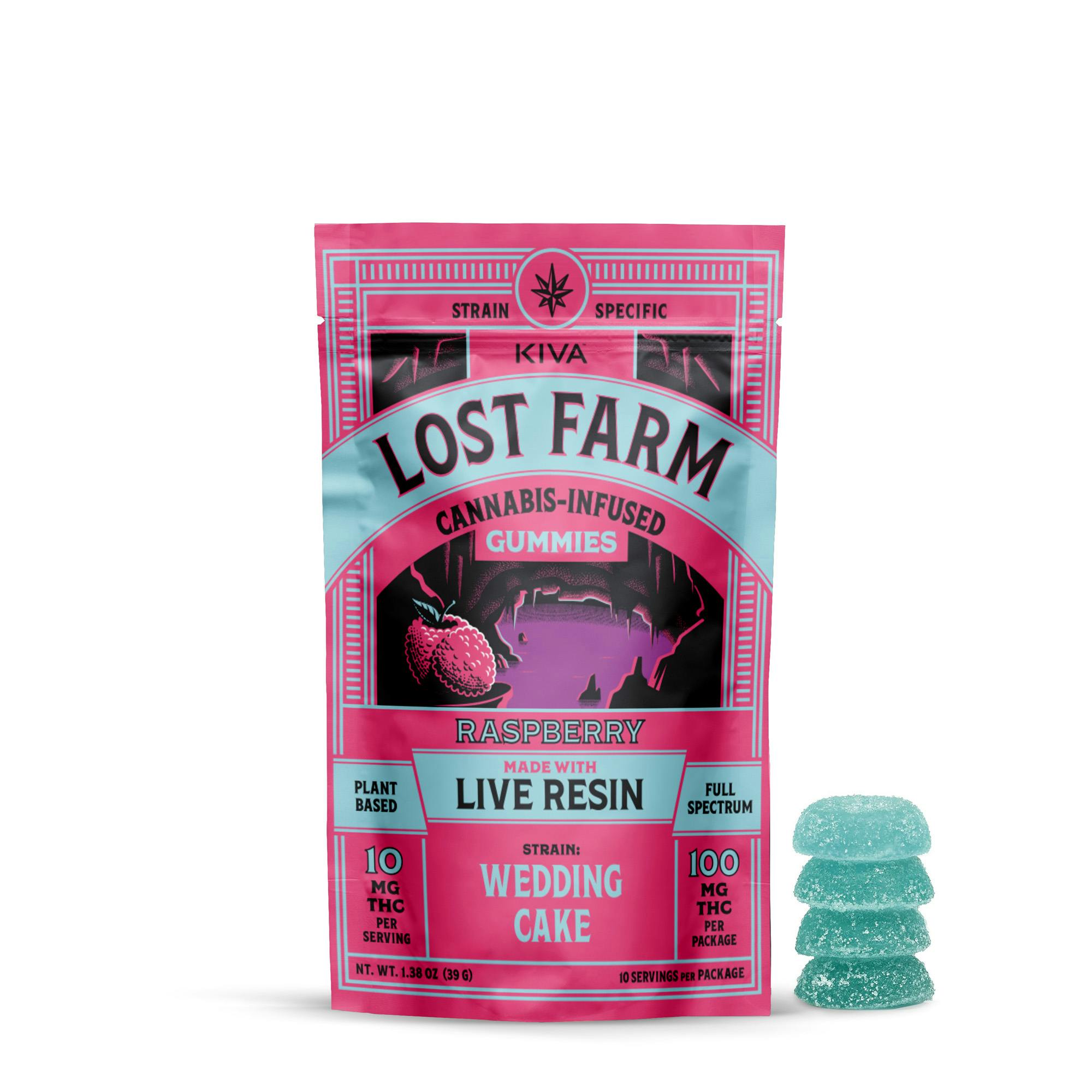 Raspberry x Wedding Cake - Live Resin Gummies