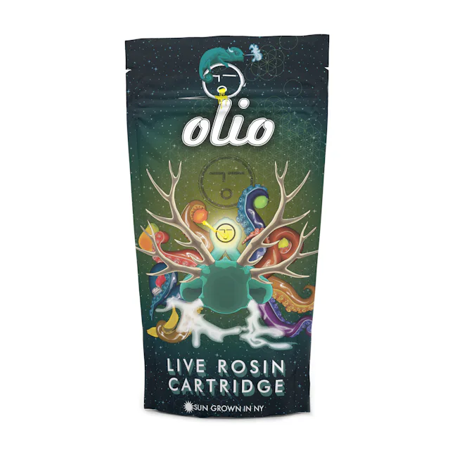Olio | Vape | .5g Cart | Live Rosin Rainbow Sketti