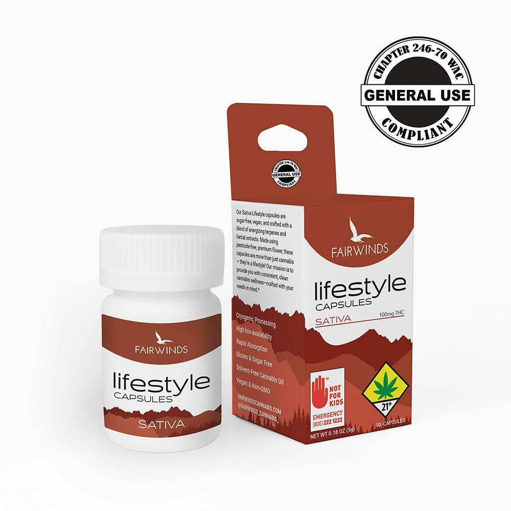 FW - Capsule Lifestyle / Sativa 100mg