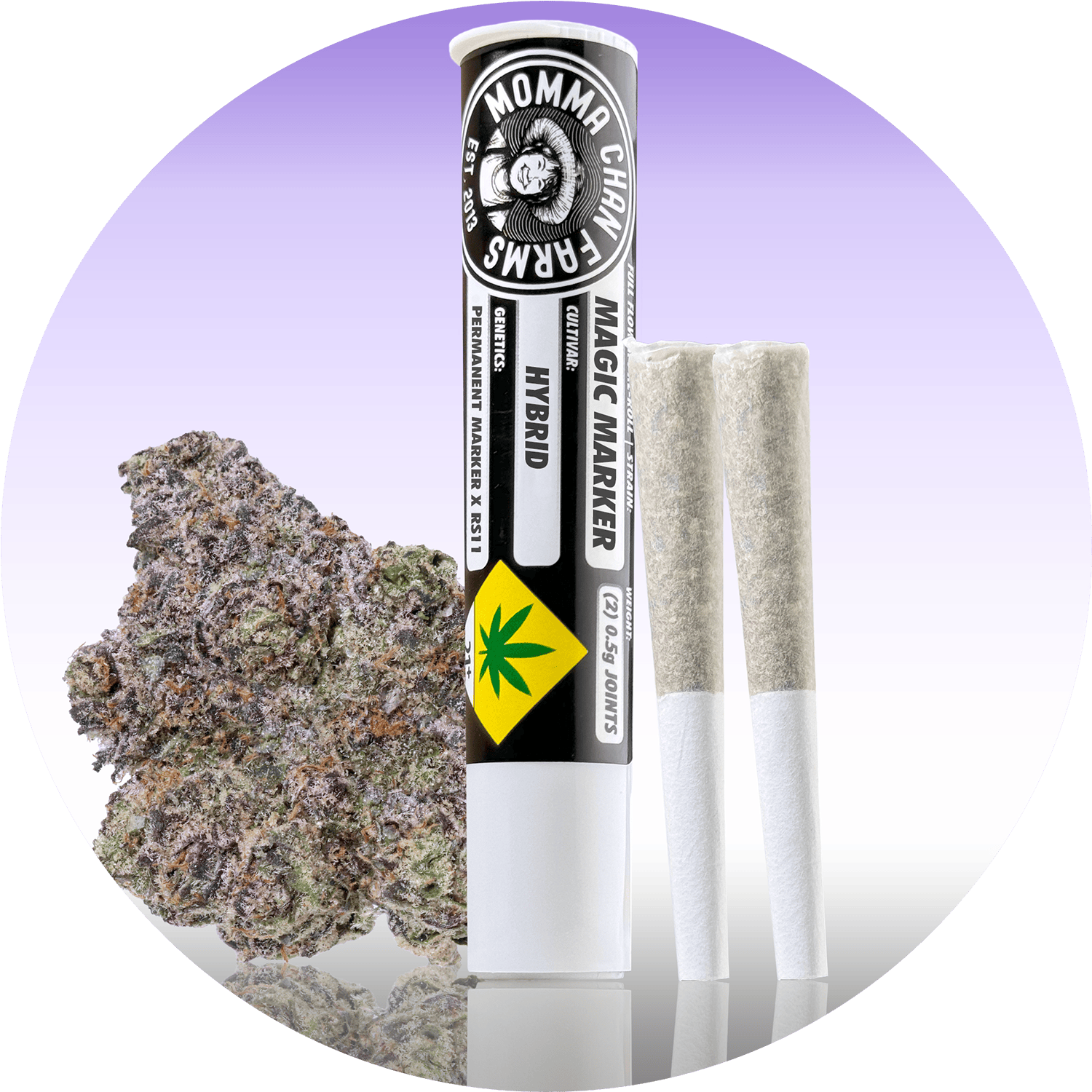 MGE - Magic Marker / Flower Pre-roll 2pk
