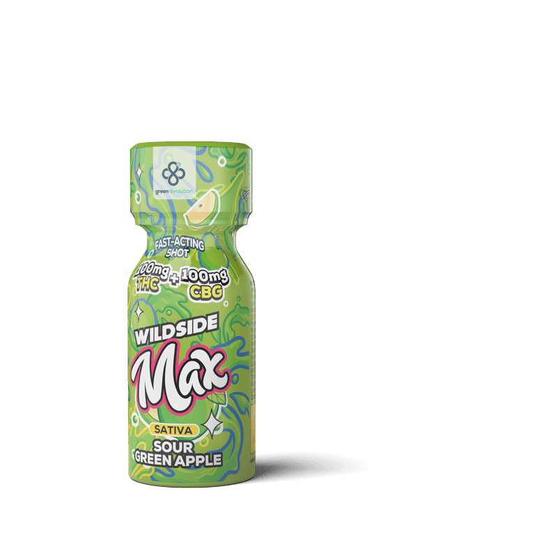 Eex - Sour Green Apple MAX 1:1 CBG / Shot 100mg