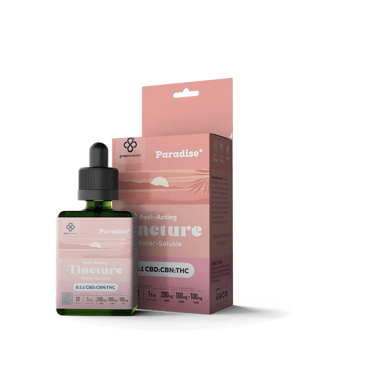 Eex - Paradise 2:1:1 / Tincture Drops Indica CBD:THC:CBN100mg