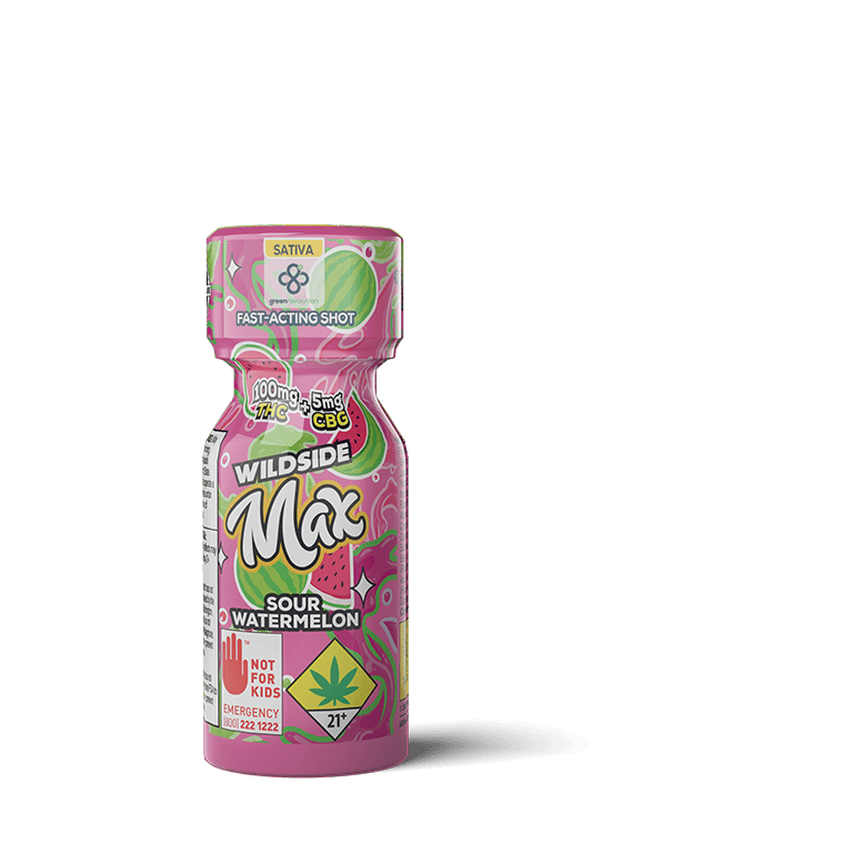 Eex - Sour Watermelon MAX (FLY) / Shot 100mgTHC/5mgCBG